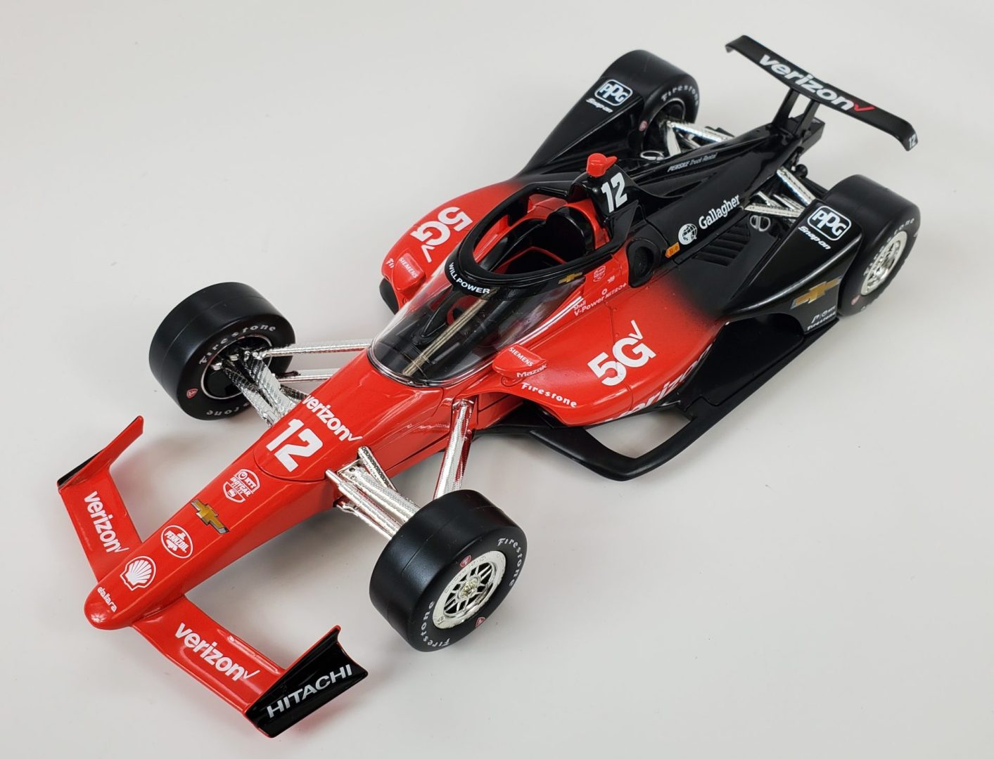 1:18 GL 2023 Will Power #12 Verizon Team Penske Indycar Diecast By  Greenlight