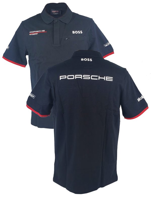 2023 Porsche Motorsport Black Polo - Guts Wear
