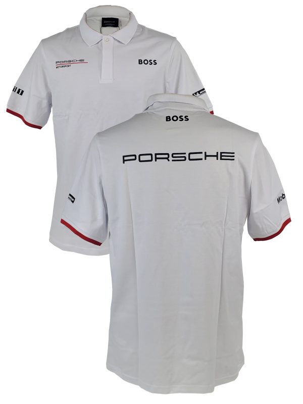 Porsche Motorsport White Polo - Guts Wear
