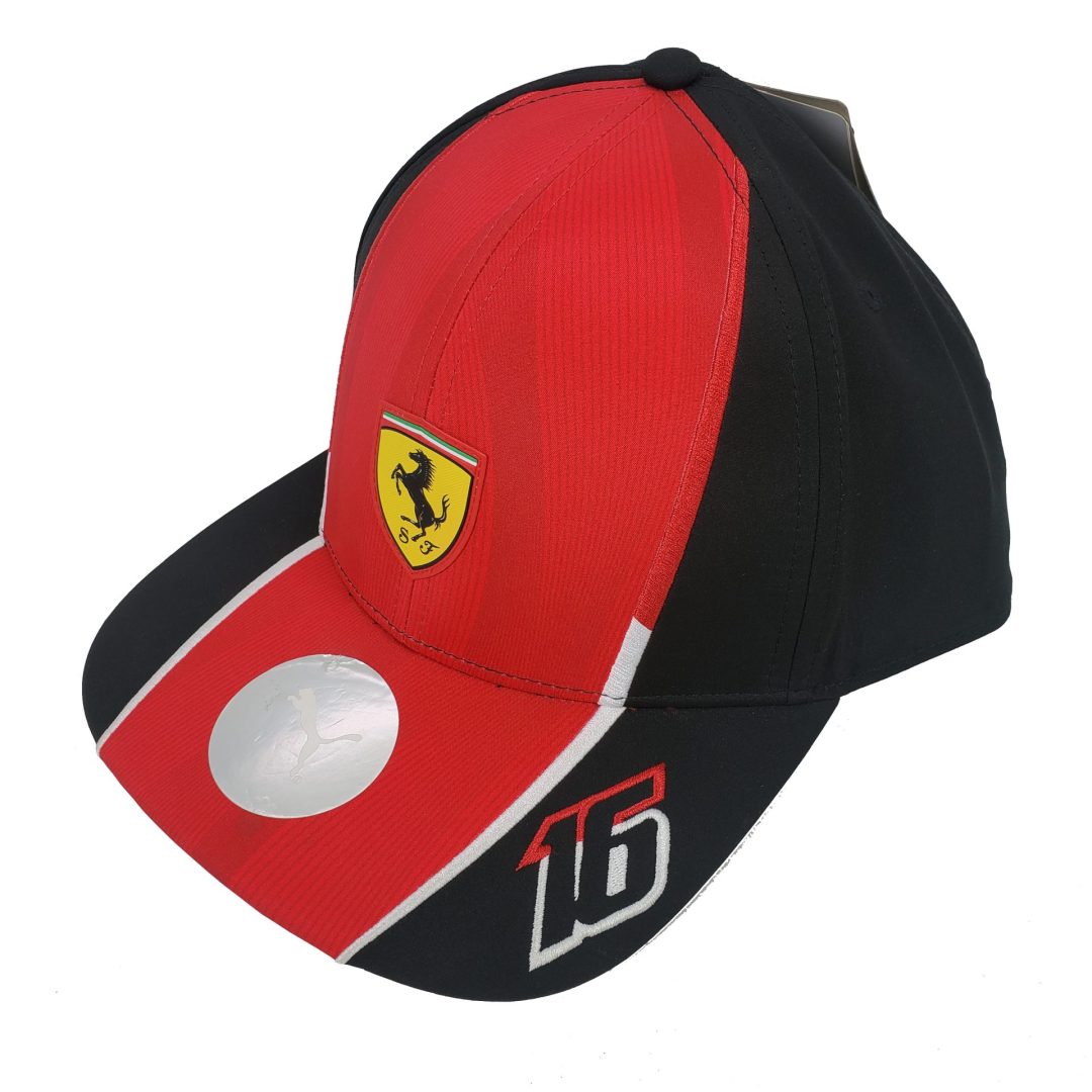 2023 Charles Leclerc #16 Ferrari Formula 1 Team Hat - Guts Wear