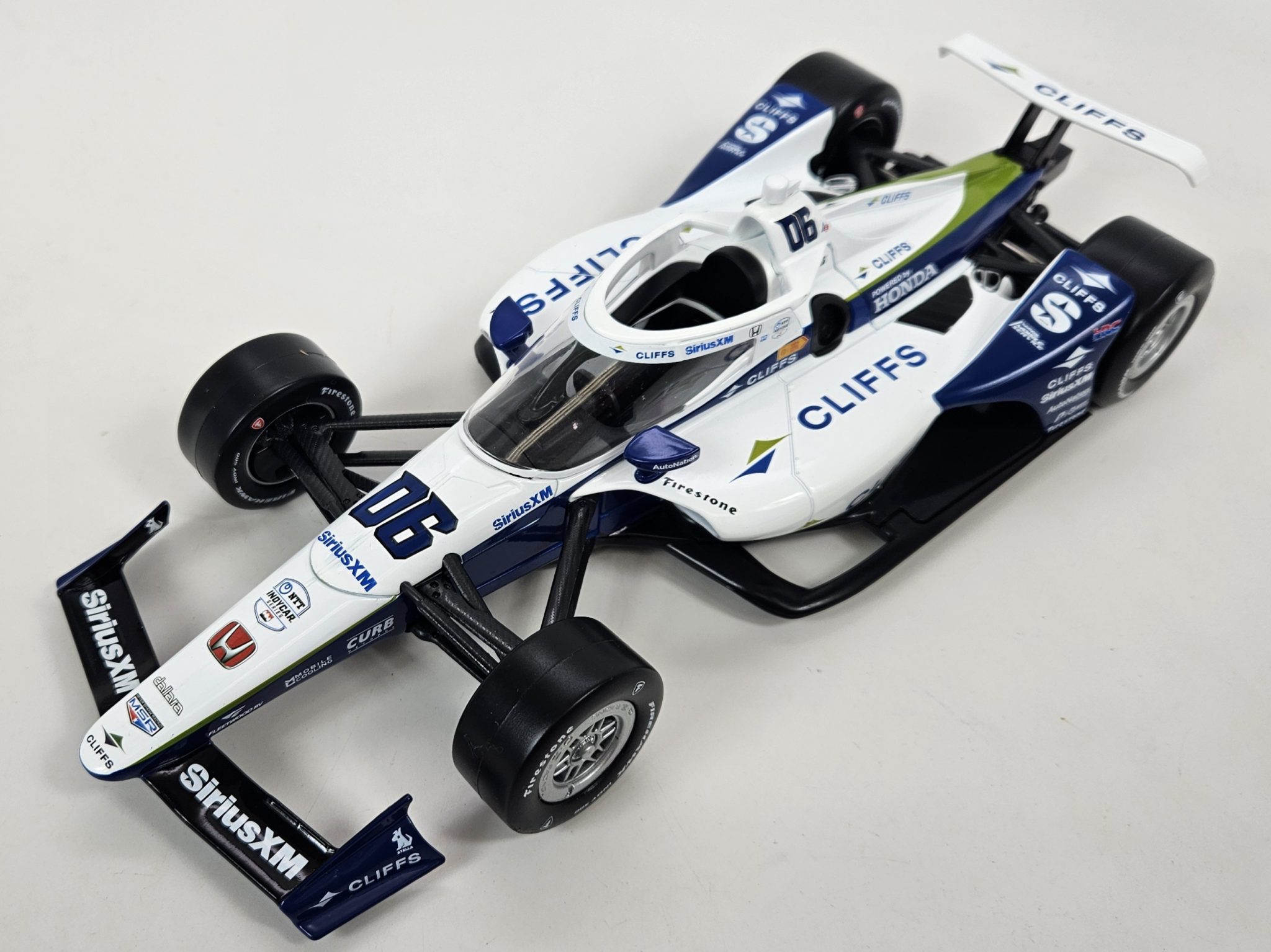 1:18 GL 2024 Helio Castroneves #06 Cliffs Meyer Shank Racing Indycar ...