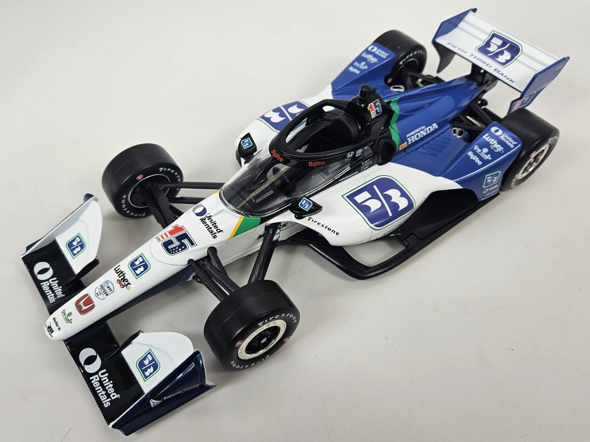 1:18 GL 2024 Graham Rahal #15 Fifth Third Bank Rahal Letterman Lanigan ...