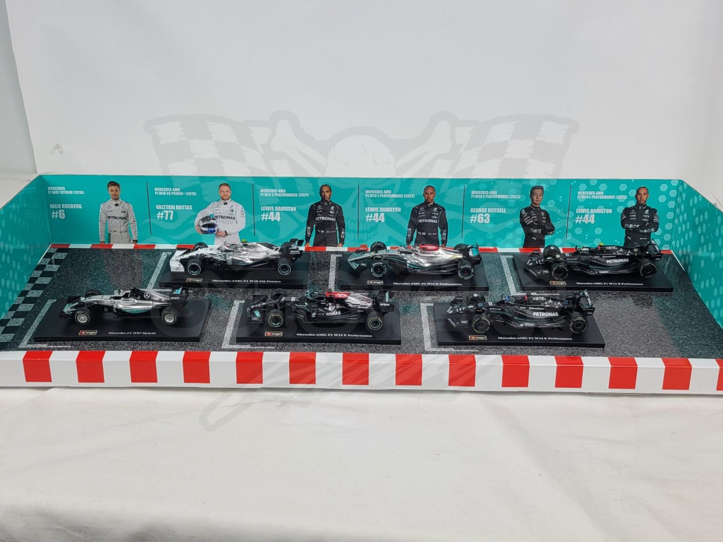 BGO Mercedes F1 Pack Cars