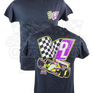 David Land on Youtube IndyCar Shirt - Black