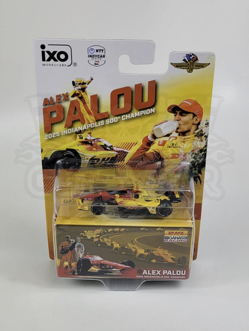 2025 IXO 1:64 Alex Palou #10 DHL Honda Indianapolis 500 Champions Diecast