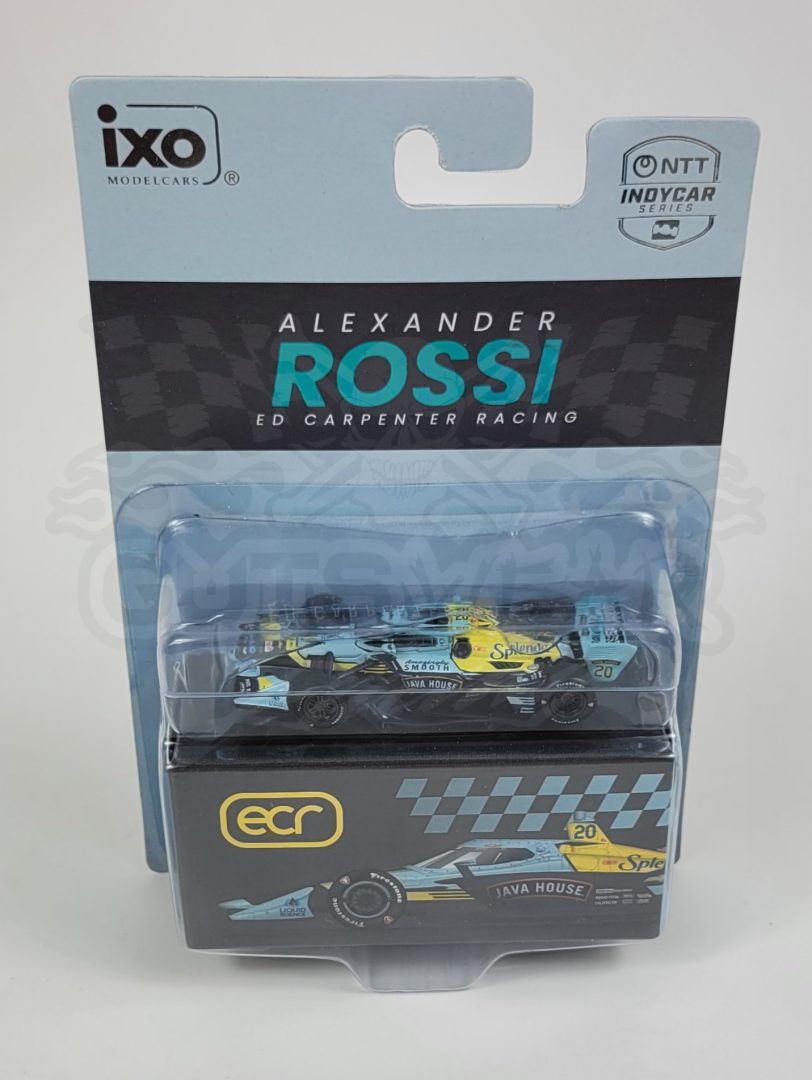 1:64 IXO 2026 Alexander Rossi #20 Java House Ed Carpenter Racing Indycar Diecast By IXO Model Cars