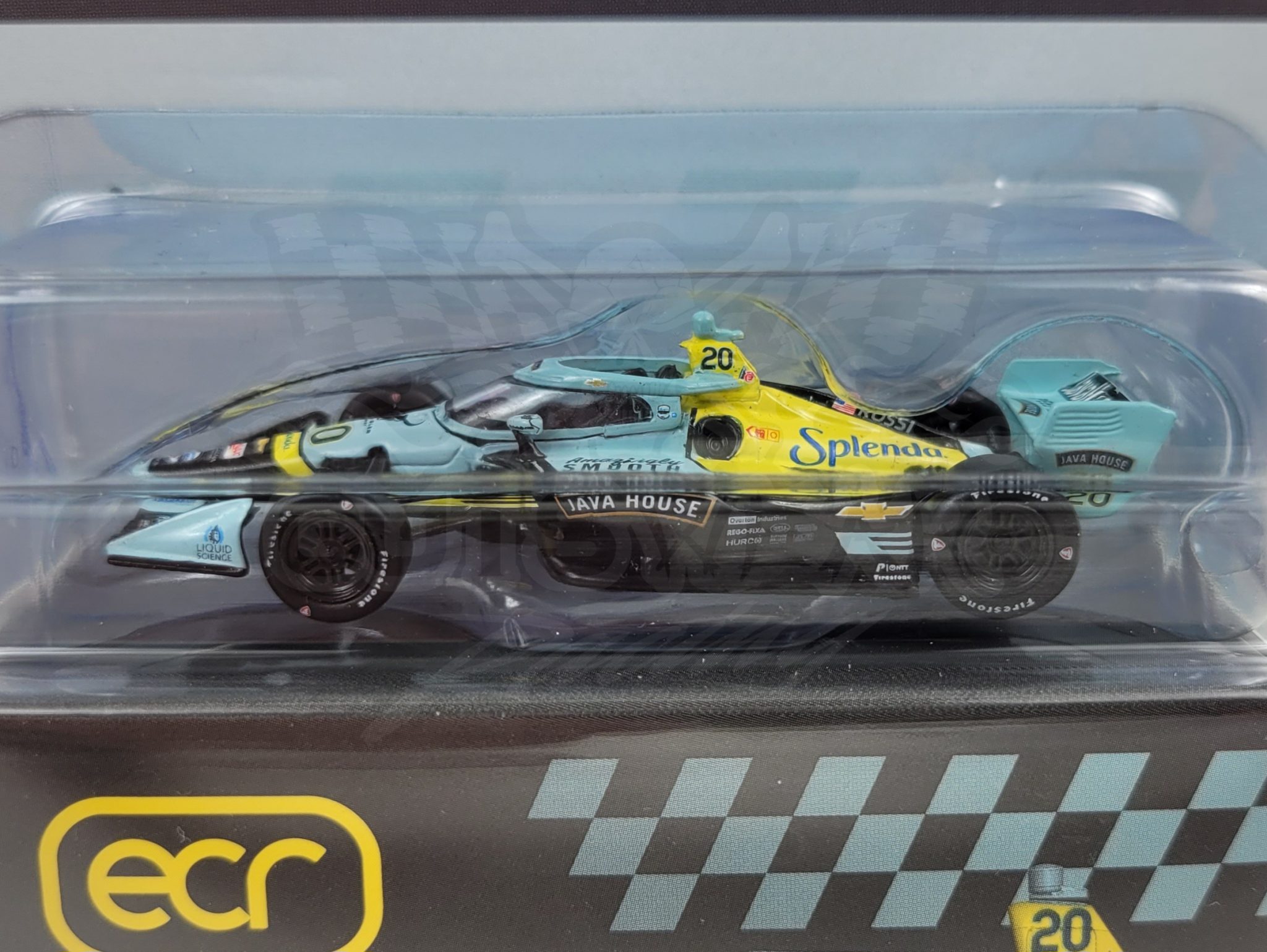 1:64 IXO 2026 Alexander Rossi #20 Java House Ed Carpenter Racing ...