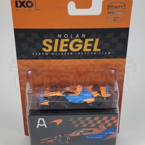 1:64 IXO 2026 Nolan Siegel #6 NTTData Team McLaren Indycar Diecast By IXO Model Cars