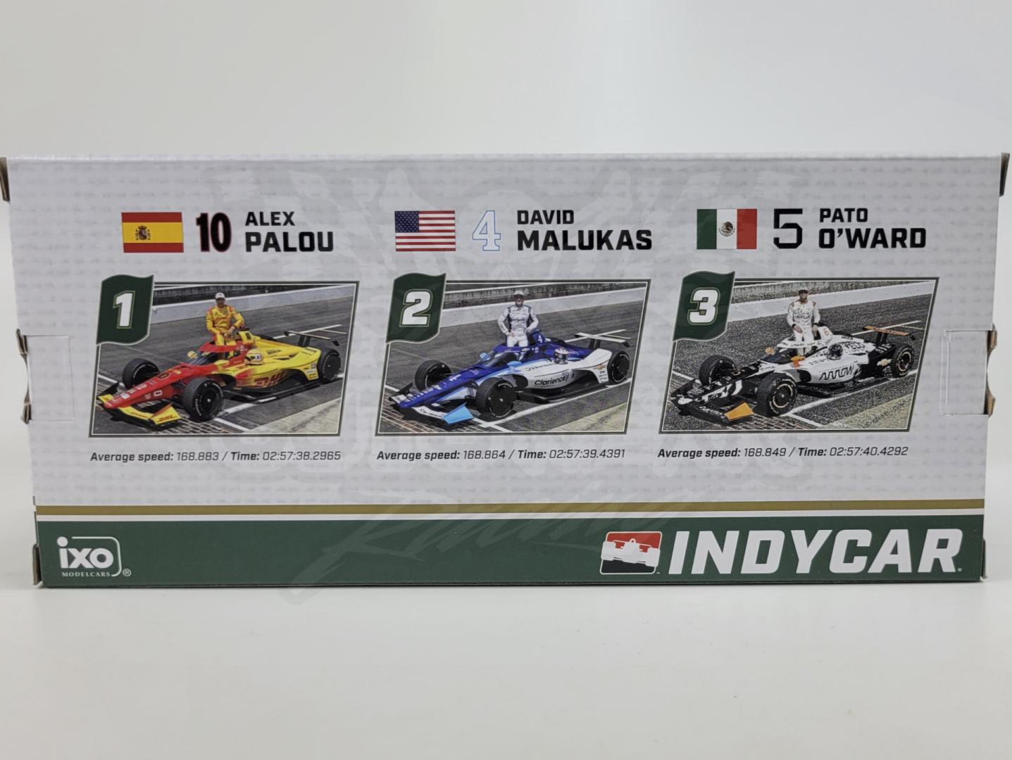 2025 IXO 1:64 109th Indianapolis 500 Victory Row Collector's Set - Image 4