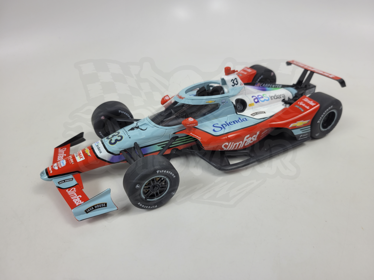 1:18 IXO 2026 Ed Carpenter #33 Slim Fast Ed Carpenter Racing Indycar Diecast