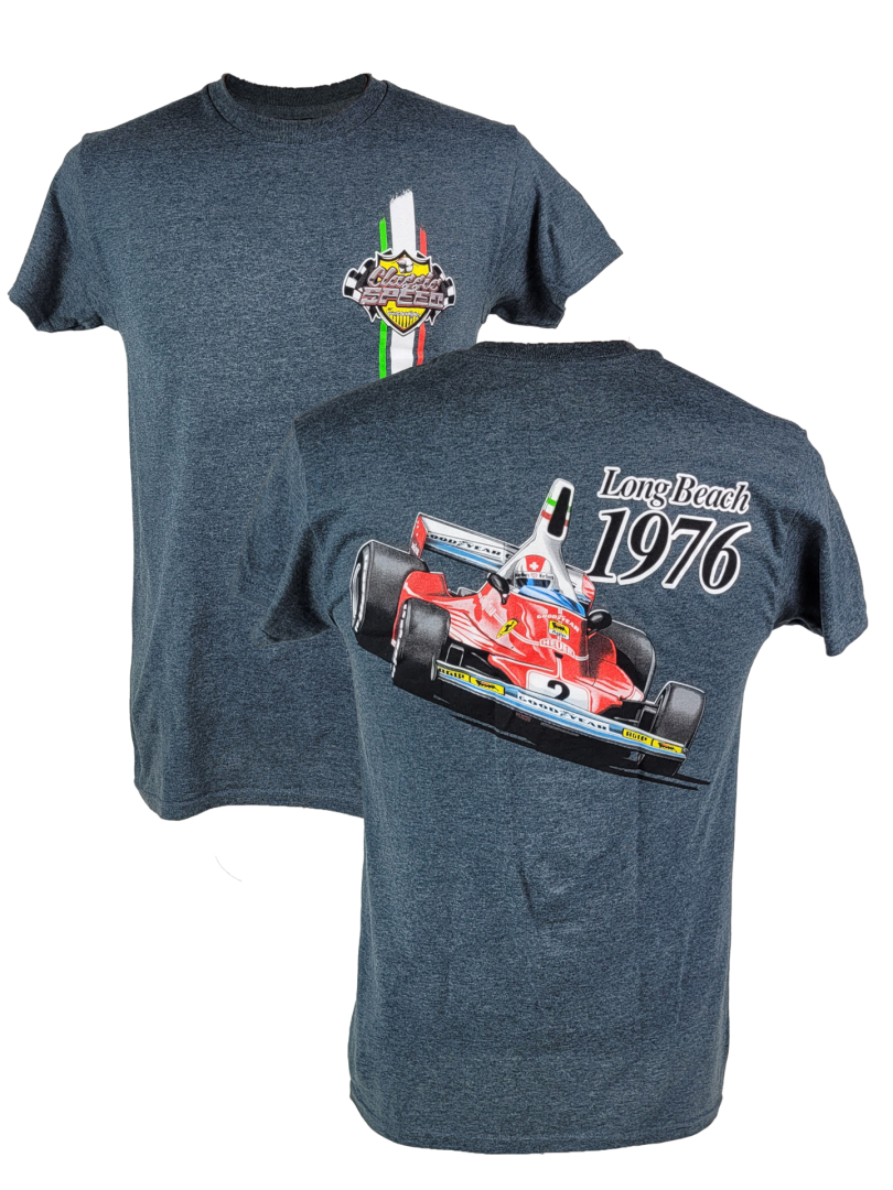 Classic Speed 1976 Long Beach Grand Prix Clay Regazzoni Shirt