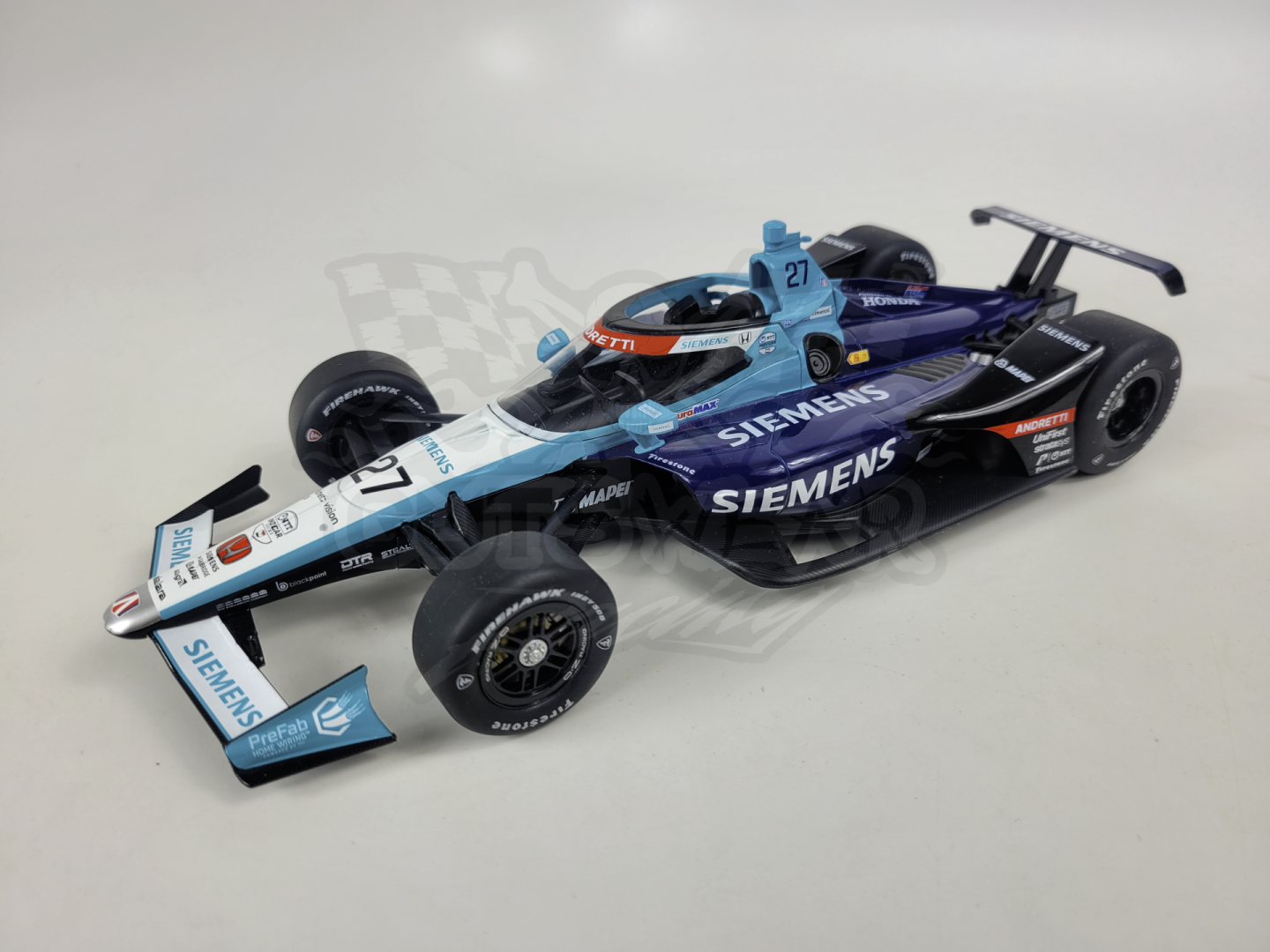 2025 IXO 1:18 Kyle Kirkwood #27 Siemens Andretti Global Honda Diecast