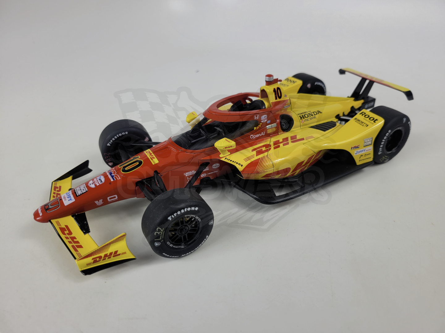 1:18 IXO 2025 Indianapolis 500 Champion Alex Palou #10 DHL Chip Ganassi Racing Honda Diecast