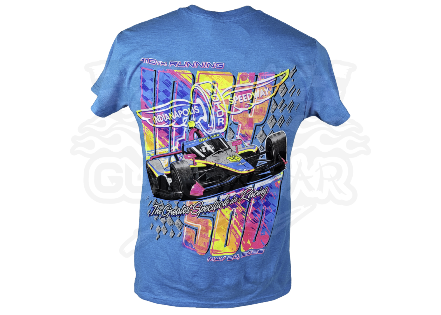 2026 Indianapolis 500 Event Shirt Blue - Image 3