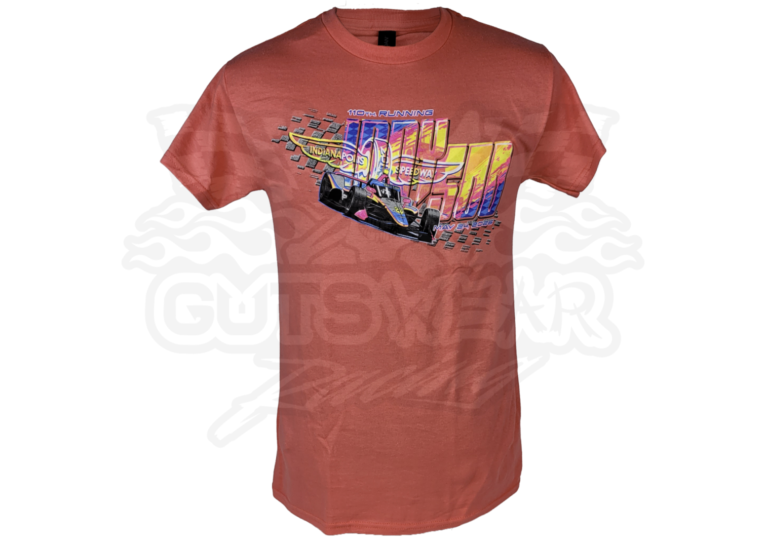 2026 Indianapolis 500 Event Shirt Coral - Image 2