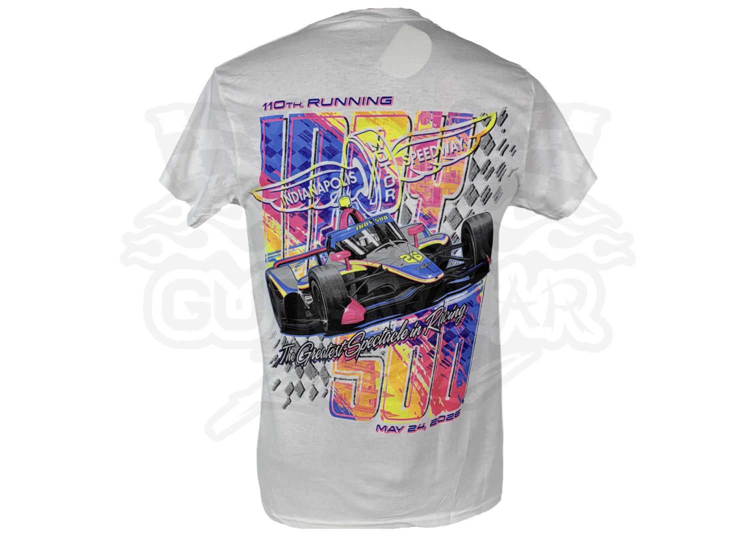 2026 Indianapolis 500 Event Shirt White - Image 3