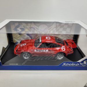 1:18 SDO 1974 #6 AJ Foyt IROC Daytona Porsche 911 Diecast by Solido