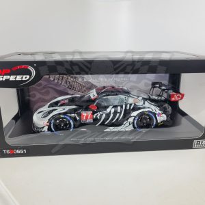 1:18 TS0651 2025 AO Racing #77 Skeleton Rexy Porsche 911 Diecast by Top Speed Models