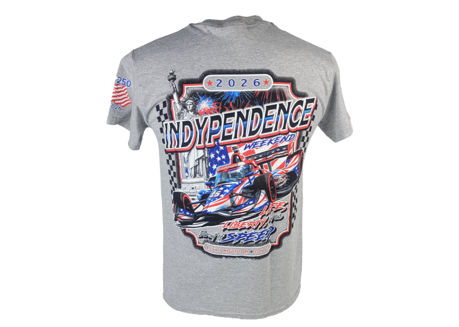 Indypendence Day 2026 Tee Gray - Image 3