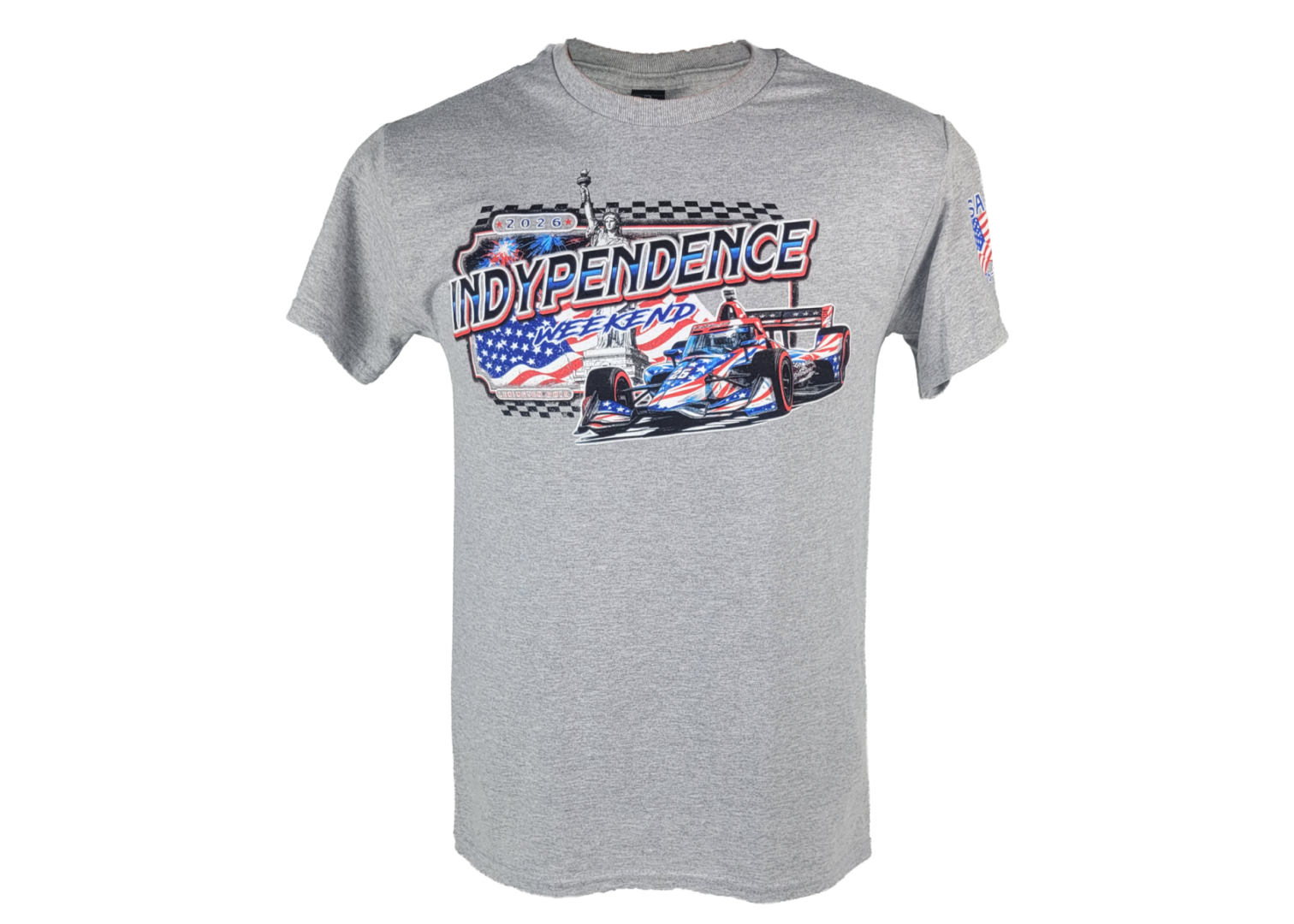 Indypendence Day 2026 Tee Gray - Image 2