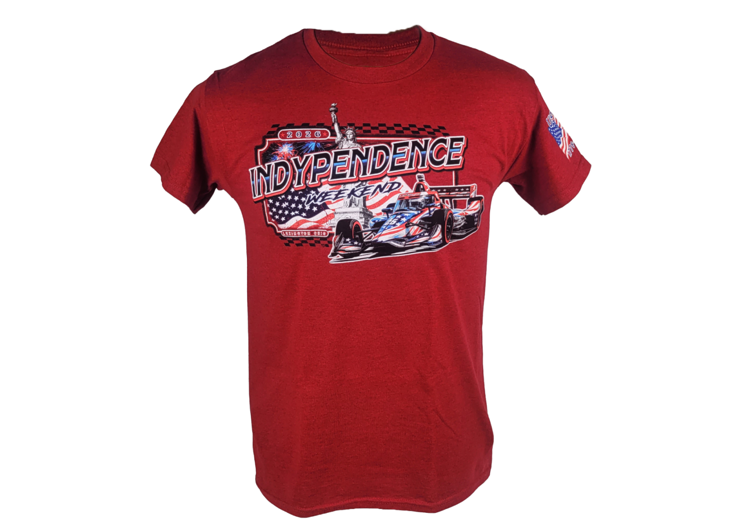 Indypendence Day 2026 Tee Red - Image 2