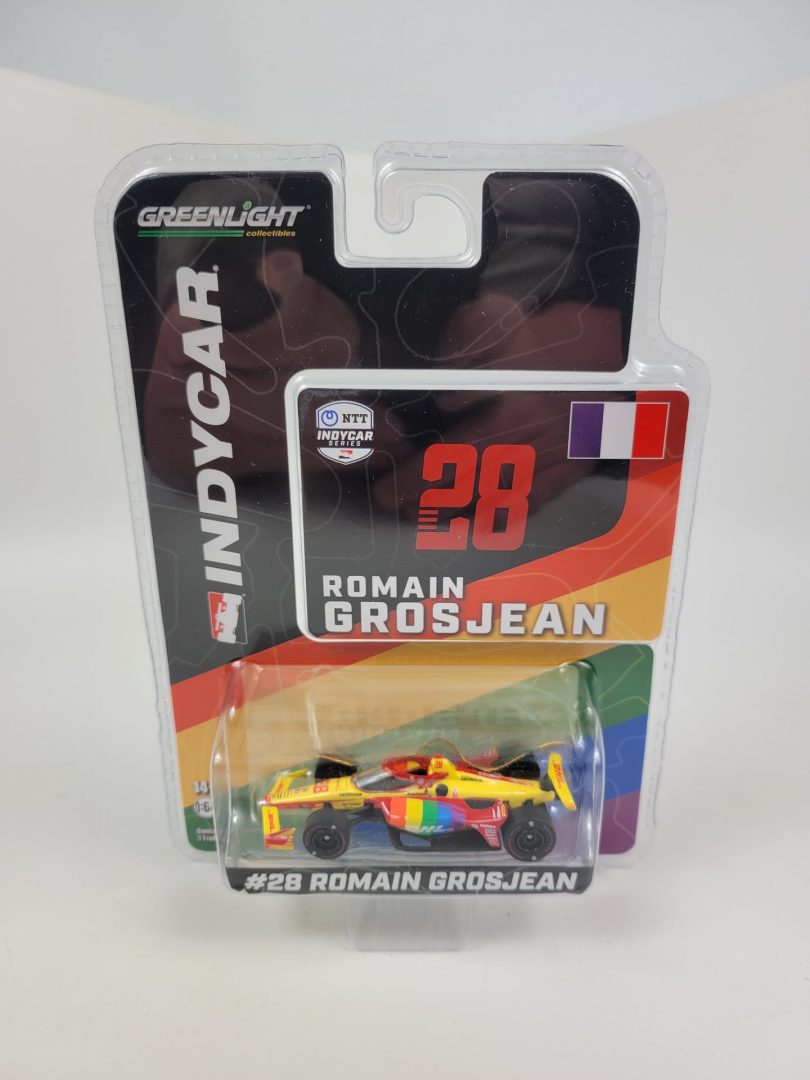 1:64 GL 2022 Romain Grosjean #28 DHL "Delivered With Pride" Diecast - Image 2