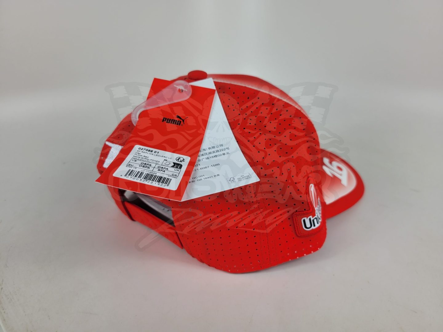 2026 #16 Charles Leclerc Scuderia Ferrari F1 Hat by PUMA - Image 3
