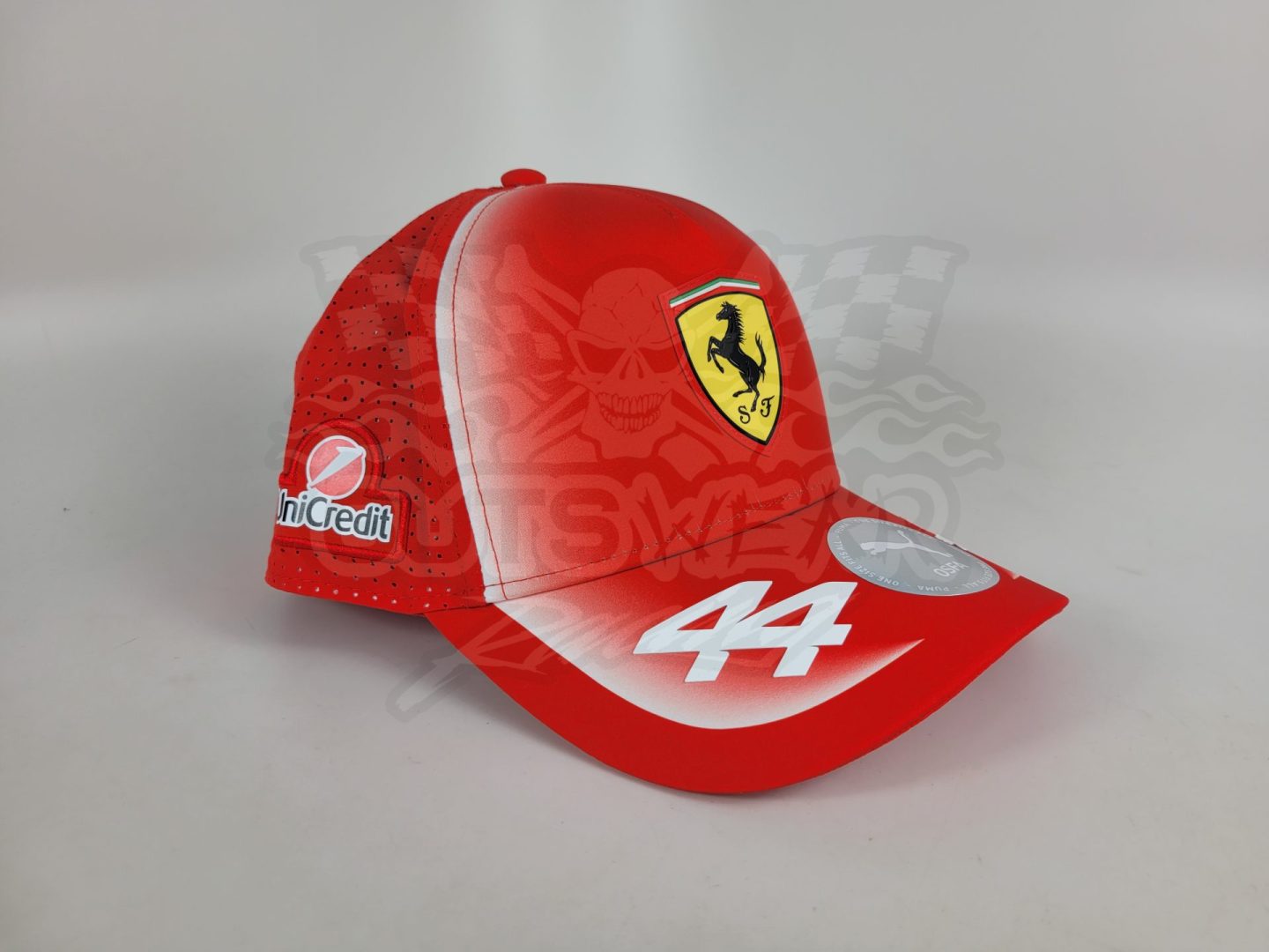 2026 #44 Lewis Hamilton Scuderia Ferrari F1 Hat by PUMA - Image 2