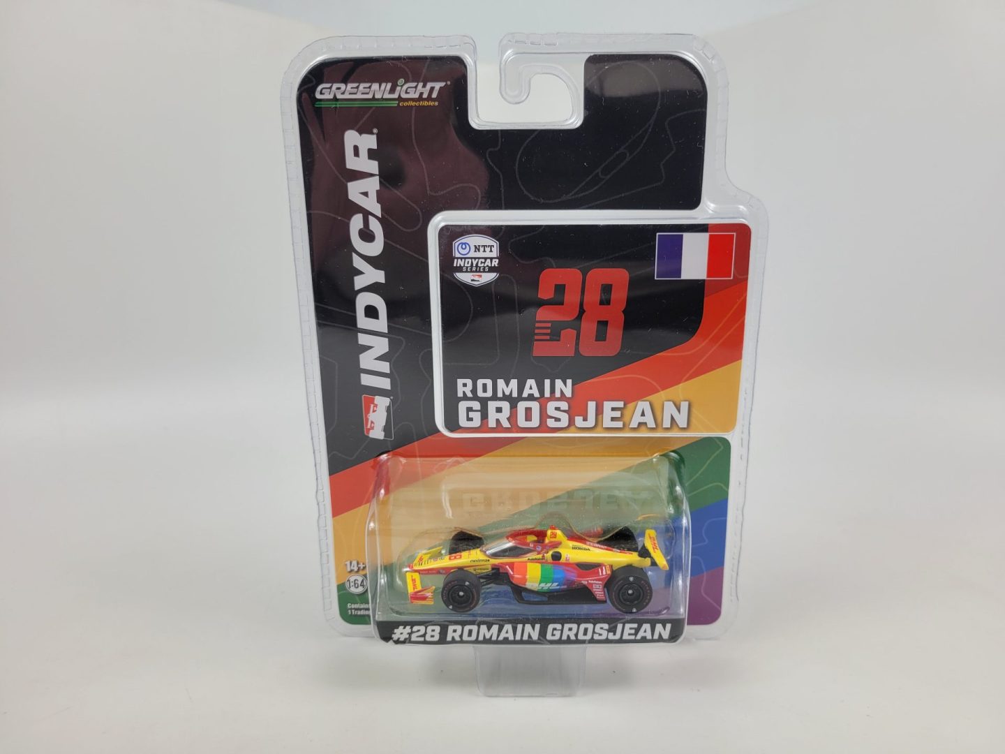 1:64 GL 2022 Romain Grosjean #28 DHL "Delivered With Pride" Diecast