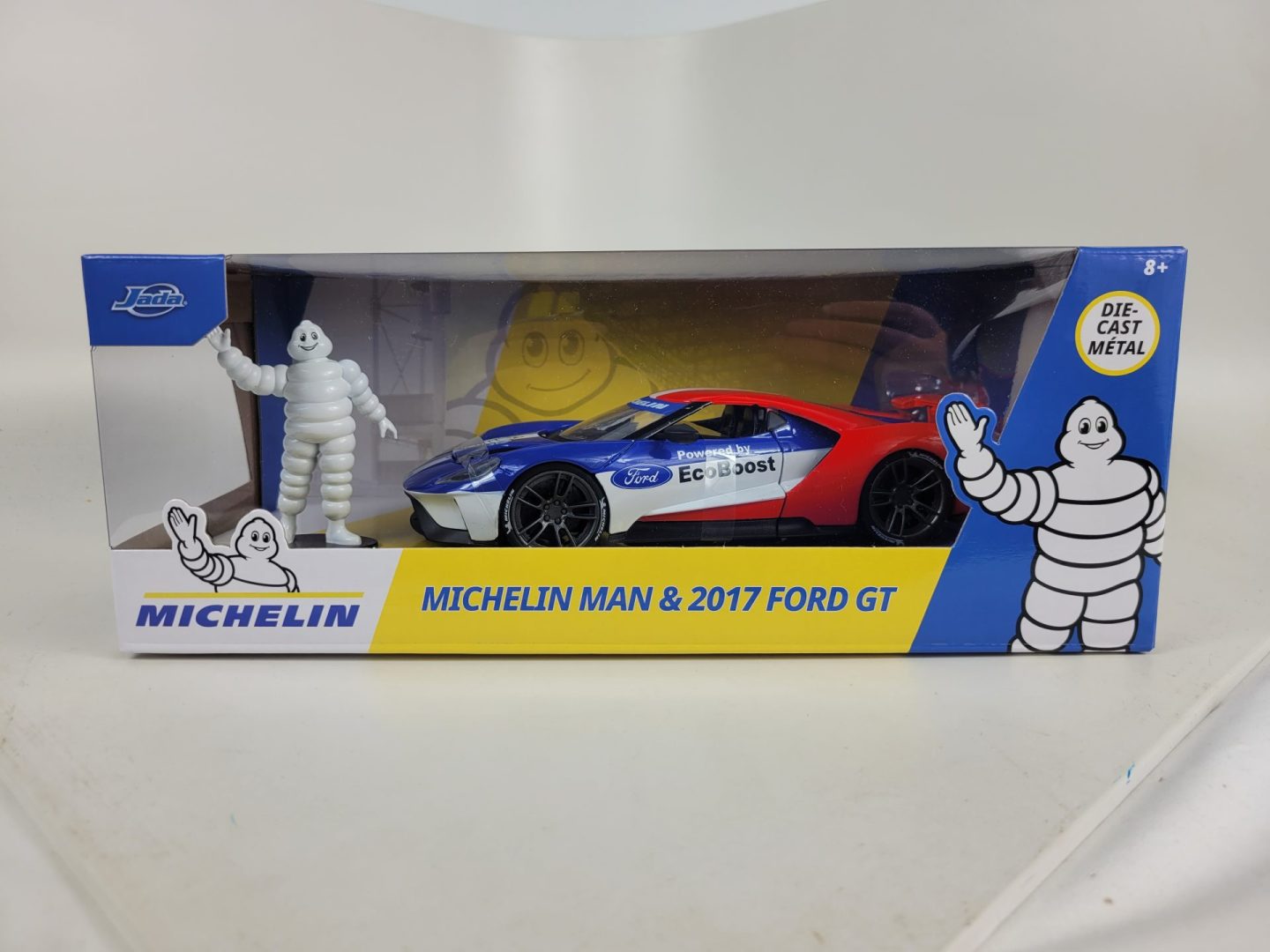 1:24 2017 Ford GT Diecast With Michelin Man by Jada Toys