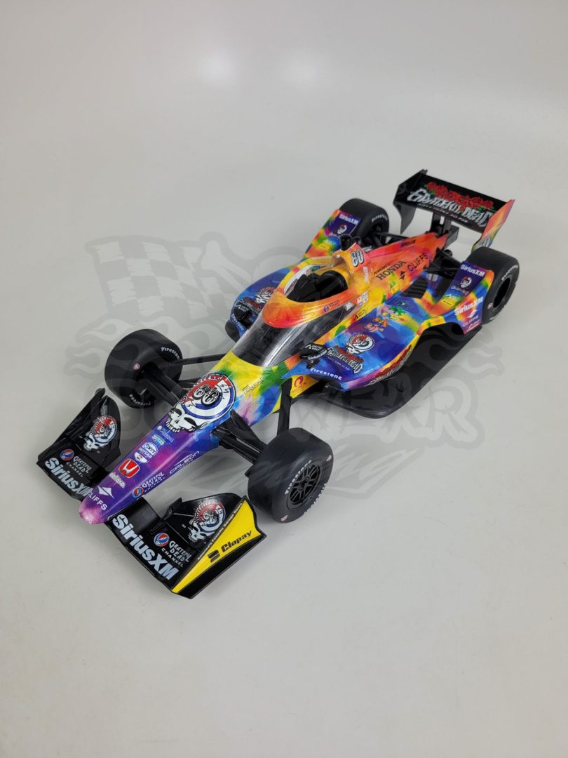 1:18 IXO 2025 Felix Rosenqvist SiriusXM - Grateful Dead Honda IndyCar Diecast